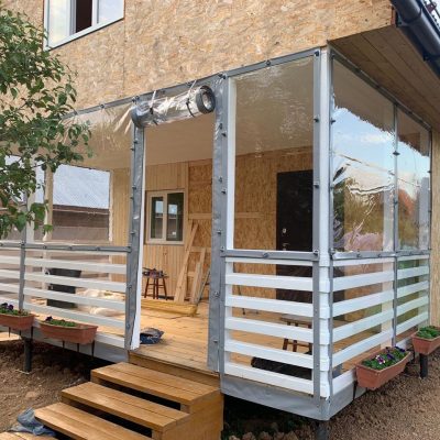 ПВХ ШТОРЫ ДЛЯ ТЕРРАСЫ ДОМА