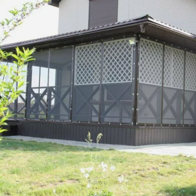 МЯГКИЕ ОКНА ПВХ С МОСКИТНОЙ СЕТКОЙ