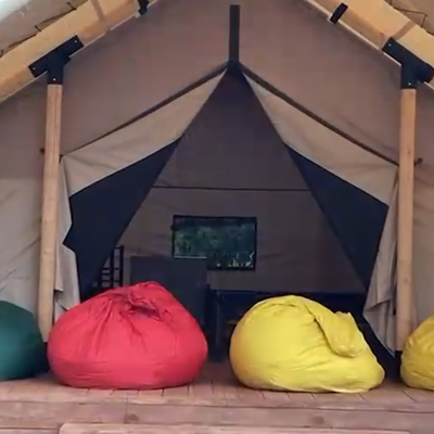 Палатка  для глэмпинга  Deluxe 6х4 м